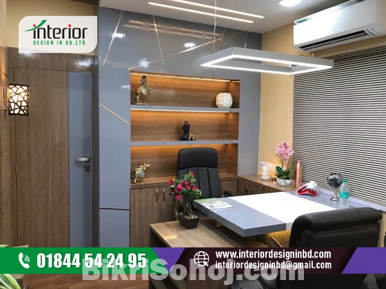 CEO Room Interior Design In Bangladesh